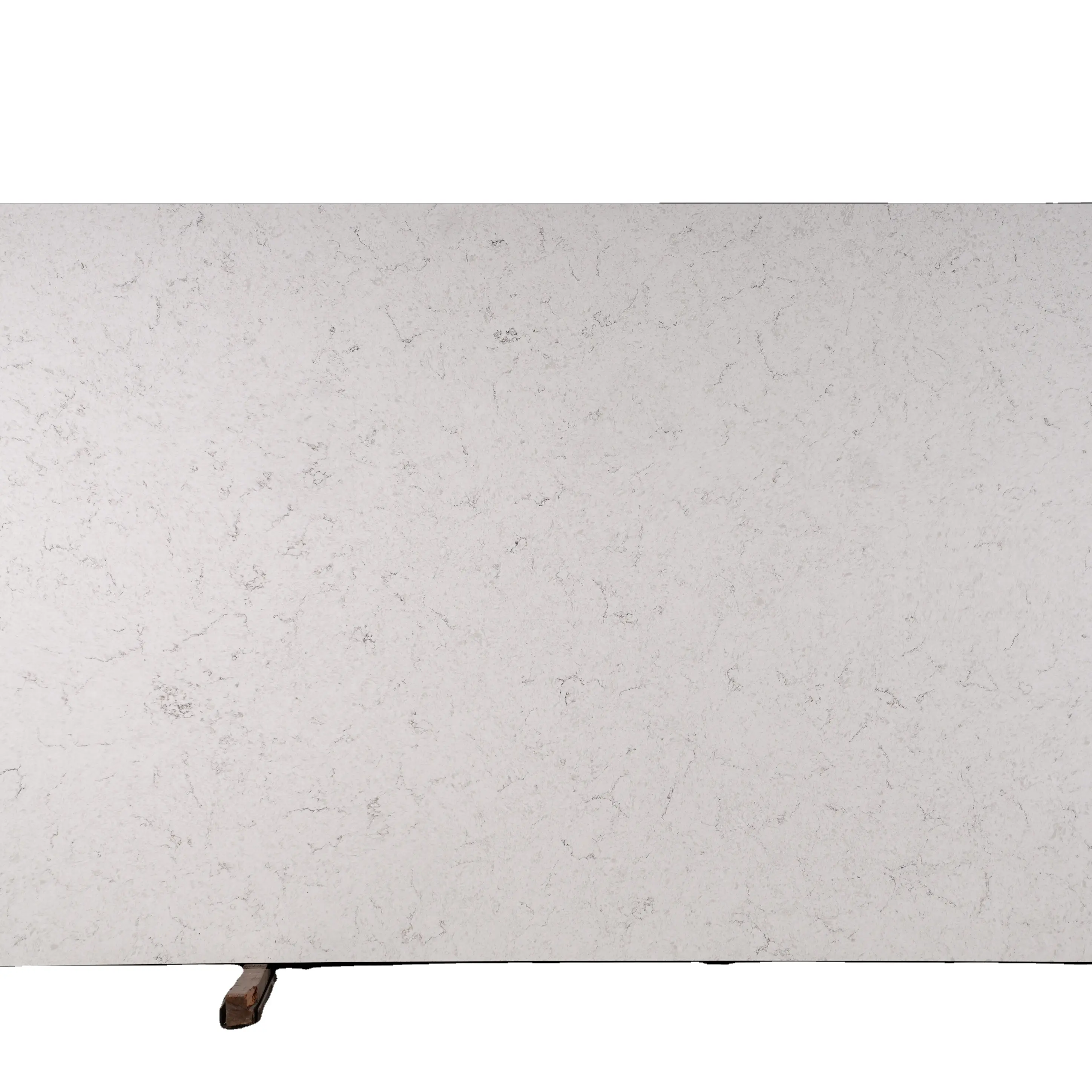 Künstlicher Quarz stein aus weißem Kunst marmor