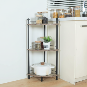 <span class=keywords><strong>Table</strong></span> d'appoint moderne <span class=keywords><strong>en</strong></span> bois et métal personnalisée avec étagères pour canapé-lit - Product Image 3