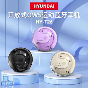 Hyundai Open Ear Sport Bluetooth Headphones <b>Wireless</b> Touch Control Type C Charging Dynamic <b>Mic</b> - Product Image 3