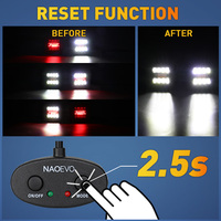 Nouvelles barres lumineuses LED 3'' 120W 4x4, projecteurs et feux de route tout-terrain pour Land Cruiser, camion, 12V 24V, étanches IP68