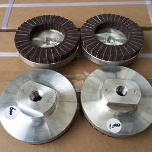 Disque de roue à lamelles en diamant électrolytique de 100mm pour outils HVOF/tungstène/carbure/pierre-Factory Direct - Product Image 3