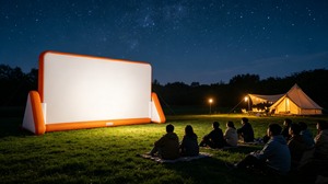 Pantalla de Proyección Inflable Gigante Portátil, Pantalla de <span class=keywords><strong>Cine</strong></span> Inflable Personalizada para Eventos Comerciales y Campamentos - Product Image 2