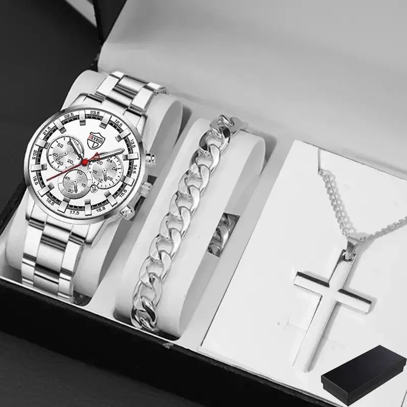 Argent Montre Ensemble