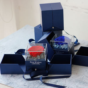 Romantic Real Rose -Eternal Flowers Rose Box for Girlfriend <strong>Grandma</strong> Valentines <strong>Mothers</strong> <strong>Day</strong> Christmas Anniversary Gift - Product Image 3