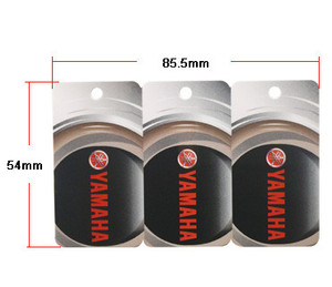 Tùy chỉnh không thấm nước nhựa lòng trung thành viên phần thưởng Combo Thẻ PVC QRcode mã vạch in Key tag - Product Image 6