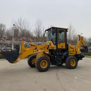 Retroexcavadora hidráulica de fábrica de China Cilindro hidráulico Eaton Bomba de motor de cubo de cargador frontal de carga nominal de 1 tonelada - Product Image 3