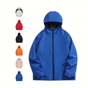 Design Soft <b>Shell</b> Jacket Windproof Motion Jacket Breathable Climbing SuitCustom Made Embroidery Long Sleeve Work Clothes - Product Image 1