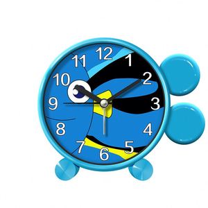 Cartoon Alarm <b>Clock</b> for Students Silent Desktop <b>Clock</b> Early Learning Features for Bedroom Living <b>Digital</b> Analog-<b>Digital</b> <b>Clocks</b> - Product Image 4