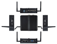 Sharerdp Haute Performance Dernier Intel Core I3 I5 10110U 1115G4 Dual Nic Mini PC sans ventilateur Linux Ordinateur PC industriel intégré