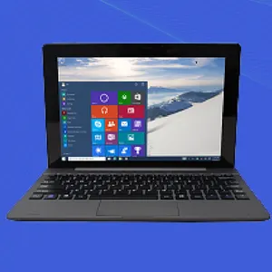 Wins Tablet Layar Sentuh, Laptop 10.1 Inci Intel Cherry Trail Z83504GB RAM 64GB 2in1, Notebook Tablet PC