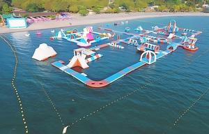 <span class=keywords><strong>Parc</strong></span> aquatique gonflable commercial pour lacs et stations balnéaires, fabricant d'équipements modulaires pour parcs aquatiques, États-Unis et Europe - Product Image 3