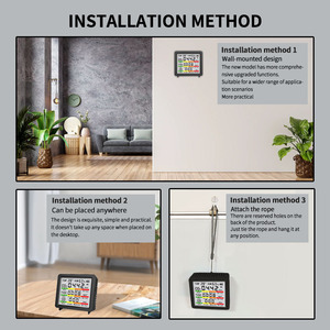 Nouvel instrument de détection de température et d'<span class=keywords><strong>humidité</strong></span> 2026 MT66, détecteur de CO, CO2 et TVOC, connecteur Type-C, modèle <span class=keywords><strong>pour</strong></span> moniteur de qualité de l'air - Product Image 3