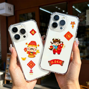 2026年中国新年デカールカスタム装飾ビニールフォームグリッター防水ステッカーシート - Product Image 5