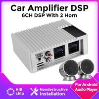 MEKEDE amplifier DSP mobil universal, pemutar audio BT nirkabel, pengaturan dukungan musik android, host DSP APP linkage kontrol untuk amplifier mobil universal