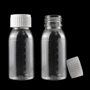 Bouteille vide en plastique de 2oz 60cc de réactif chimique de laboratoire pour le stockage de liquides/solides - Product Image 4