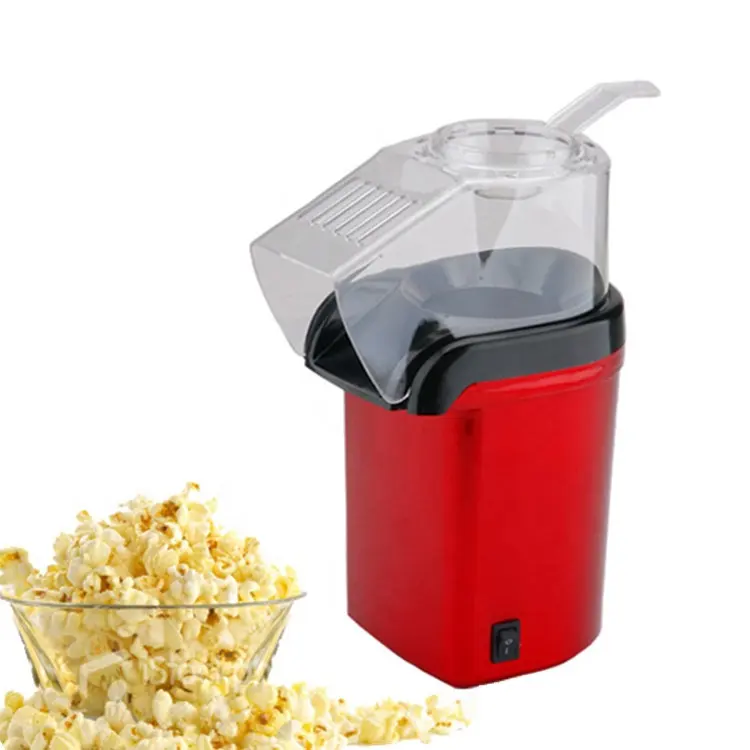 Automatische Küche Tragbare Schnelle <span class=keywords><strong>Popcorn</strong></span> Maker 220v <span class=keywords><strong>Elektrische</strong></span> Heißer Luft Mini <span class=keywords><strong>Popcorn</strong></span> Popper Maker Maschine Mit Top Abdeckung