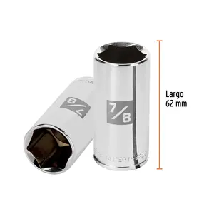 บ็อกซ์ 6 7/8" ซ็อกเก็ตยาว 6 จุด ขนาด 3/8" ยี่ห้อ TRUPER - Product Image 1