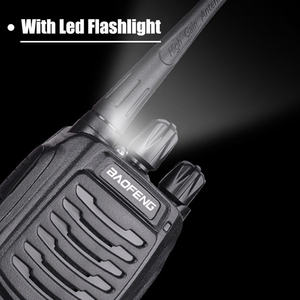 Radio Baofeng Bf C1 2W UHF V0X Dengan Senter Mic Ht Ham Radio Dua Arah Transmitter Portabel Handheld Walkie Talkie Jangkauan Jauh - Product Image 4