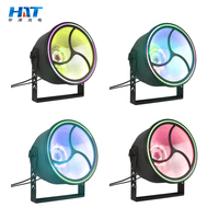 HAT 2025 Nuevo Diseño Profesional Luz LED de Fondo para Escenario DJ de 200W, Matriz DMX, Haz de Luz Cálida Retro para Hoteles