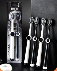 Brosse à dents professionnelle à soins dentaires, type <span class=keywords><strong>montagne</strong></span> convexe en spirale, poils doux, protection des gencives, brosse à dents pour adultes - Product Image 2