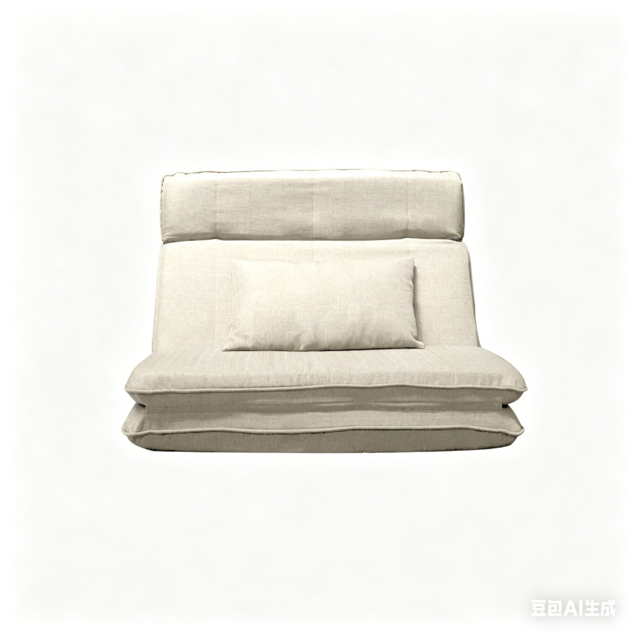 creamy white