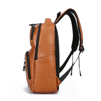 Sac à dos en cuir PU pour homme, très vendu, durable, imperméable, style rétro, pour ordinateur portable, vente en gros du fabricant