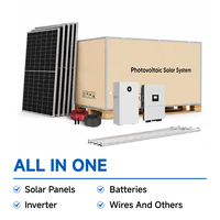 Système d'énergie solaire hybride Deye 15 kW 20 kW 30 kW, système complet de stockage d'énergie photovoltaïque pour la maison