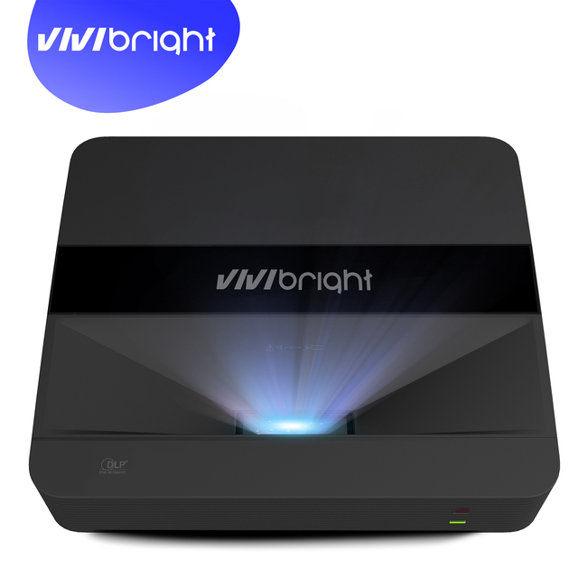 Vivibright UD3000 Projector 7300 Lumens WUXGA Ultra Short Throw 3LCD Laser 4K Home Cinema Use OEM Manufacturer 3-Year Warranty