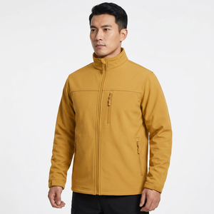 Soft Shell Fleece Men Windproof <b>Waterproof</b> Breathable Warm Shark Winter Jacket with custom logo and designs - Product Image 1