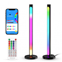 Dropshipping Ramassage Rythme LED Bande Lumière Contrôle APP Musique Lumière D'ambiance RVB Coloré Tube lumière lampe de table décorative