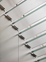 Escalier flottant de luxe Prima Light, en verre trempé anti-chute, assemblé par boulons, pour espaces ouverts haut de gamme