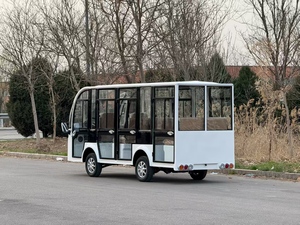 Autobús Turístico Eléctrico HuSurg con Asientos Ergonómicos, 23 Asientos, Cómodo <span class=keywords><strong>para</strong></span> Viajes en Grupo, Transporte <span class=keywords><strong>para</strong></span> Aldeas Turísticas y Zonas Recreativas - Product Image 4
