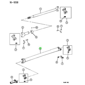 เพลาขับหลังสำหรับรถจี๊ปแรงเลอร์ 52098220 52088026 เพลาขับ - Product Image 4
