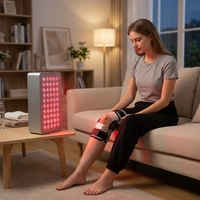 Appareils de luminothérapie LED de niveau médical pour le soulagement de la douleur, commande vocale, panneau de luminothérapie à lumière bleue, rouge et infrarouge