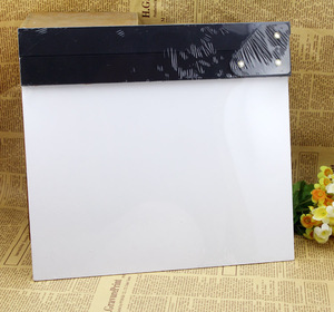 Clapperboard en MDF écologique de haute qualité, <span class=keywords><strong>personnalisable</strong></span>, imprimé UV, taille <span class=keywords><strong>personnalisable</strong></span>, accessoires de tournage de films et de séries télévisées - Product Image 6
