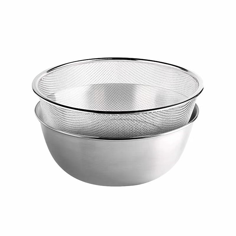 22cm Draining Set (Mesh Salad Bowl)