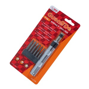 Destornillador de Impacto, Súper Resistente a Vibraciones, Multifuncional, Universal, Herramienta para Eliminar Óxido de Tornillos - Product Image 1