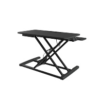 Convertisseur de bureau électrique moderne AUKI à hauteur réglable 800 mm, rehausseur assis-debout pour bureau, maison, chambre, poste de travail ergonomique