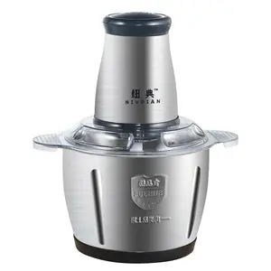 Factory Hot Sale Household Electric Vegetable Chopper Meat Mixer Grinder