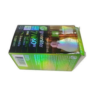 Papel de impresión personalizado, embalaje de bombilla led, caja holográfica, nuevo diseño, <span class=keywords><strong>2022</strong></span> - Product Image 2