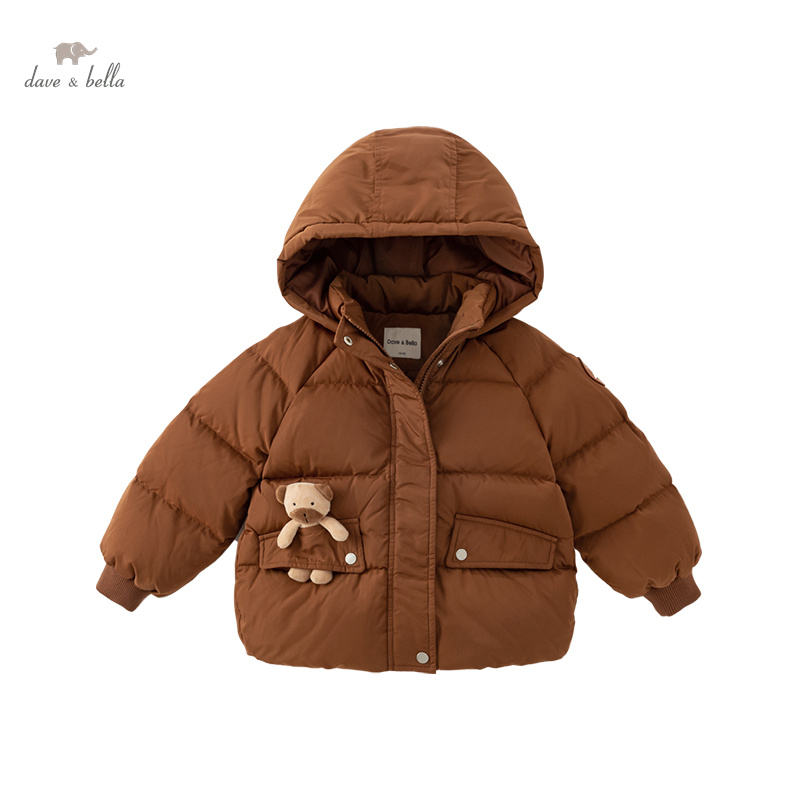 DK4238084 DAVE BELLA Children Short Down Jacket Winter Boys