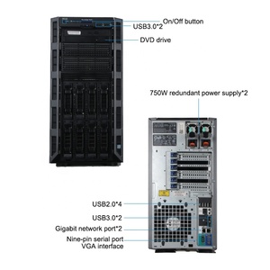 เซิร์ฟเวอร์ทาวเวอร์ปรับสภาพใหม่ PowerEdge T430 T440 T630 ขนาด 3.5 นิ้ว สำหรับเครือข่ายคอมพิวเตอร์องค์กร เซิร์ฟเวอร์ทาวเวอร์ - Product Image 3