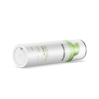 Flacon pompe sans air tout plastique PCR blanc 15ml 30ml, échantillon gratuit PP pour cosmétiques, sérigraphie, lotion, crème