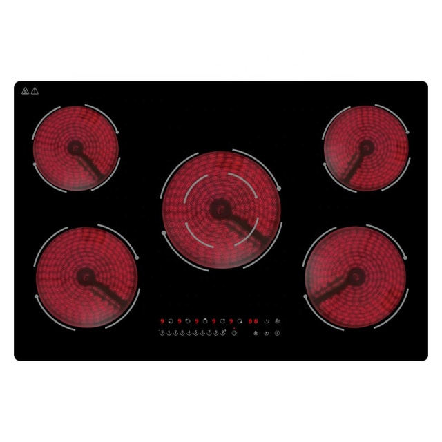 Customized Manufacturer Household Kitchen Built in Multifunction Infrared Cooker 5 Burner Plates Cooktop Induction Hob