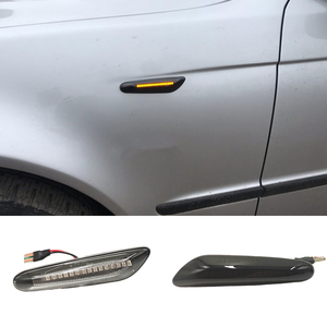 Nouveau <span class=keywords><strong>clignotant</strong></span> latéral à LED dynamique et fluide, feu de position latéral, <span class=keywords><strong>clignotant</strong></span>, lentille fumée pour <span class=keywords><strong>E90</strong></span> E91 E92 E93 E60 E87 E82 E46 - Product Image 1