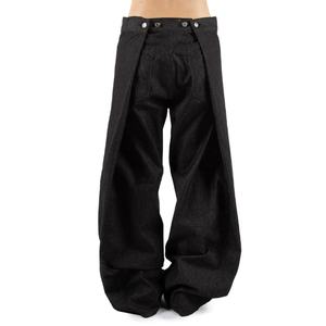 Jeans de Mezclilla Plegados para Hombre, 100% Algodón, de Alta Calidad, con Logotipo Personalizado al por Mayor, Mezclilla Cruda, Estilo Baggy - Product Image 6