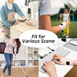 Penahan pergelangan tangan spandeks Ulnar lunak ultratipis pembungkus pergelangan tangan penggunaan berulang mendukung cedera lorong karpal pereda nyeri - Product Image 4