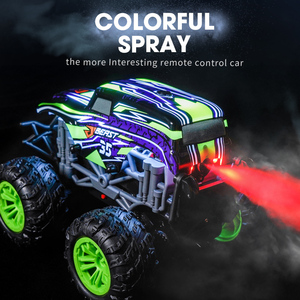 Coche todoterreno teledirigido con 3 modos de luz, coche de carreras con Control remoto, 2,4 Ghz, escala 1:18, 7 canales, con rociador de niebla deslumbrante, con tapa 360 - Product Image 4