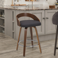 Chaise de Bar en contreplaqué, tabouret Simple et moderne, pied en bois, style européen, 1086 ou 100 pièces, mobilier Commercial