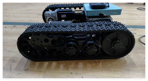 Châssis <span class=keywords><strong>de</strong></span> robot mobile, châssis <span class=keywords><strong>de</strong></span> robot à chenilles, mini châssis à chenilles léger, <span class=keywords><strong>petit</strong></span> châssis à chenilles, châssis <span class=keywords><strong>de</strong></span> robot d'ingénierie à chenilles en caoutchouc - Product Image 3
